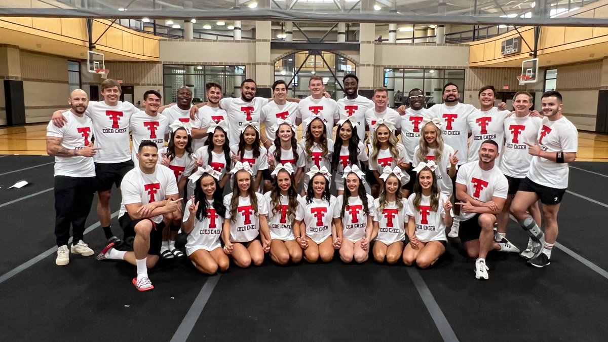 CONGRATULATIONS to the 2022-2023 #TexasTech Cheer Squads! 
#allgirl #coed #fam