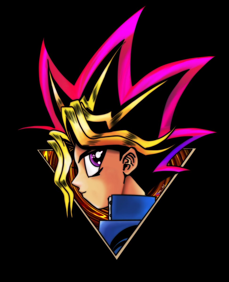 mgart14's tweet photo. Yu-gi-oh.  The first artwork from this amazing series 🤩. #yugiohcards #yugioh #yugiohcommunity #yugiohart #anime #manga #procreate. https://t.co/z2AOB5Gzn0