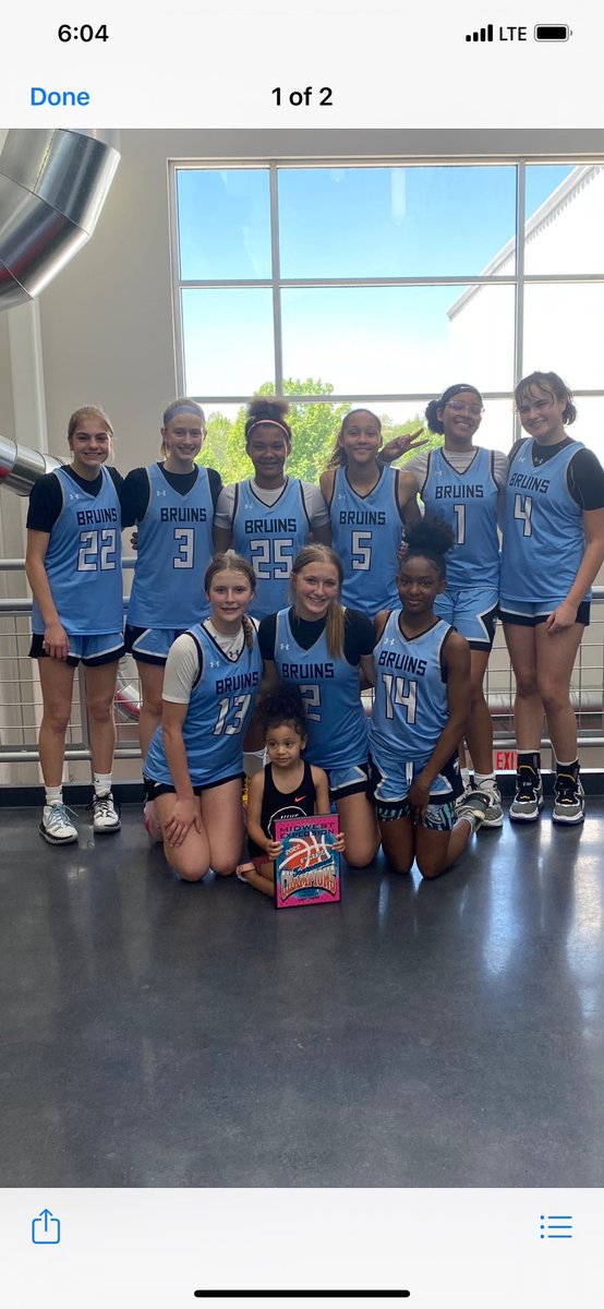 TMS_GirlsBB's tweet photo. @seneca_heller and her @WPABruinsAAU teammates won the #MidwestExplosion Tournament this weekend! 
#TMShoops🏀⛹🏼‍♀️⚡️💨 https://t.co/WtT7LGDjmB