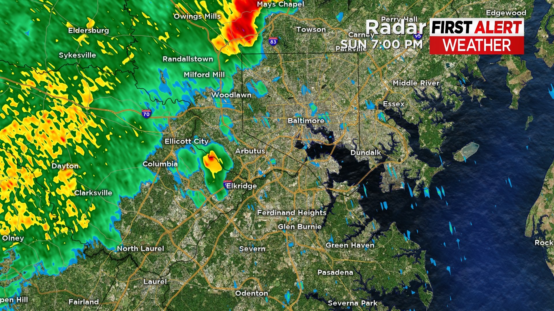 Derek Beasley on Twitter "RADAR UPDATE 702 PM EDT Storms are