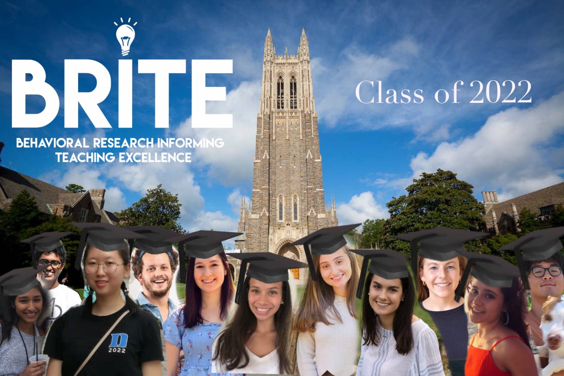 (2/2) Last Sunday, the biggest ever BRITElab class graduated from Duke! We’re so proud of all those who have been a part of a lab, and look forward to seeing what you do next! 🎉🎉🎉