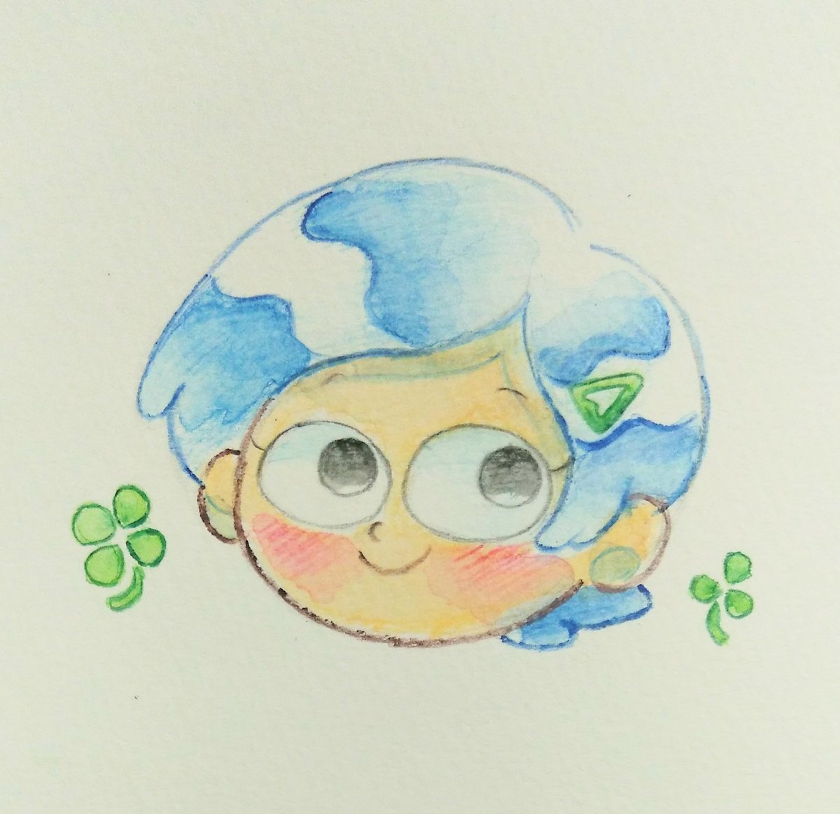 「🙂💚🍀☘️ 」|みわ子のイラスト