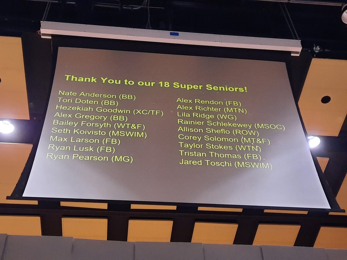 Seniors!!  #Attaway #GoLutes