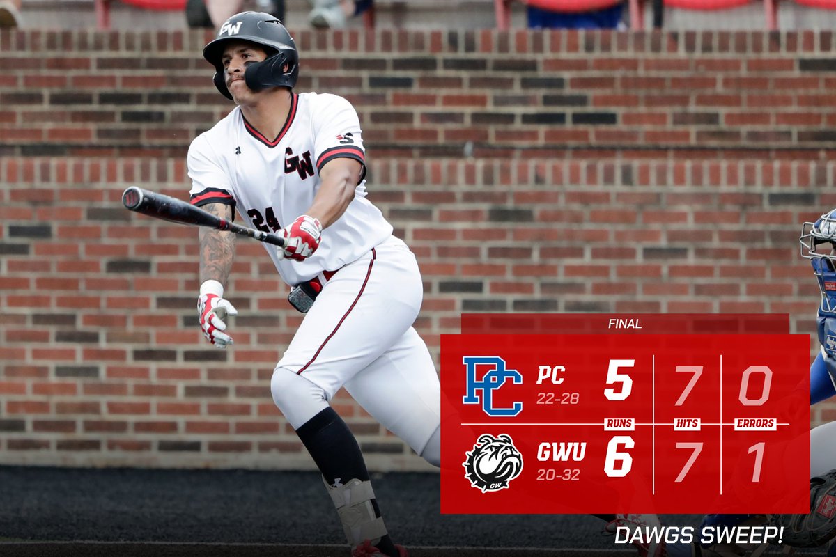 DAWGS WIN!! <a href="/GWUBaseball/">Gardner-Webb Baseball</a> walks off on Burns' three-run HR Sunday!