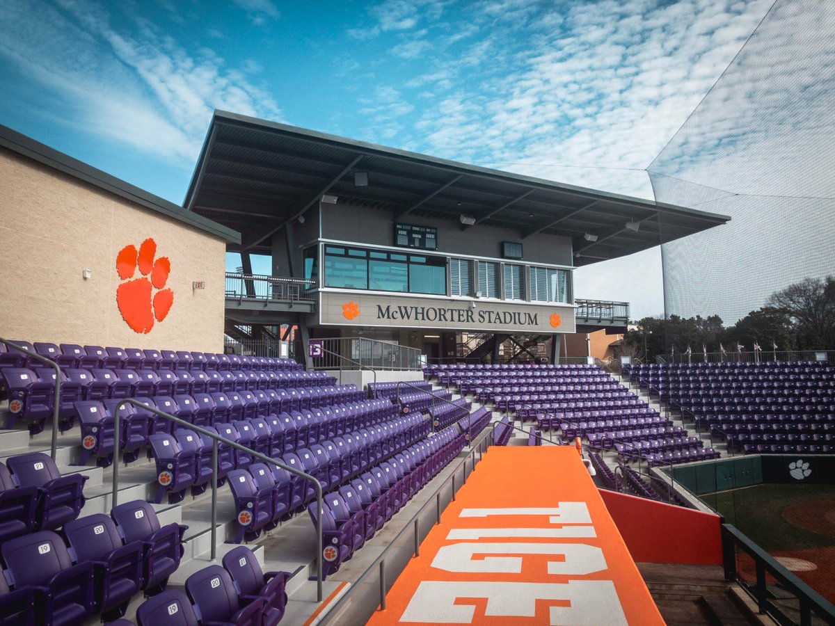 In just their second full season in program history, <a href="/clemsonsoftball/">Clemson Softball 🥎</a> will be HOSTING an NCAA Tournament Regional!

The #10 Tigers will welcome UNC Wilmington, Louisiana, and Auburn to the first ever Clemson Regional next weekend.