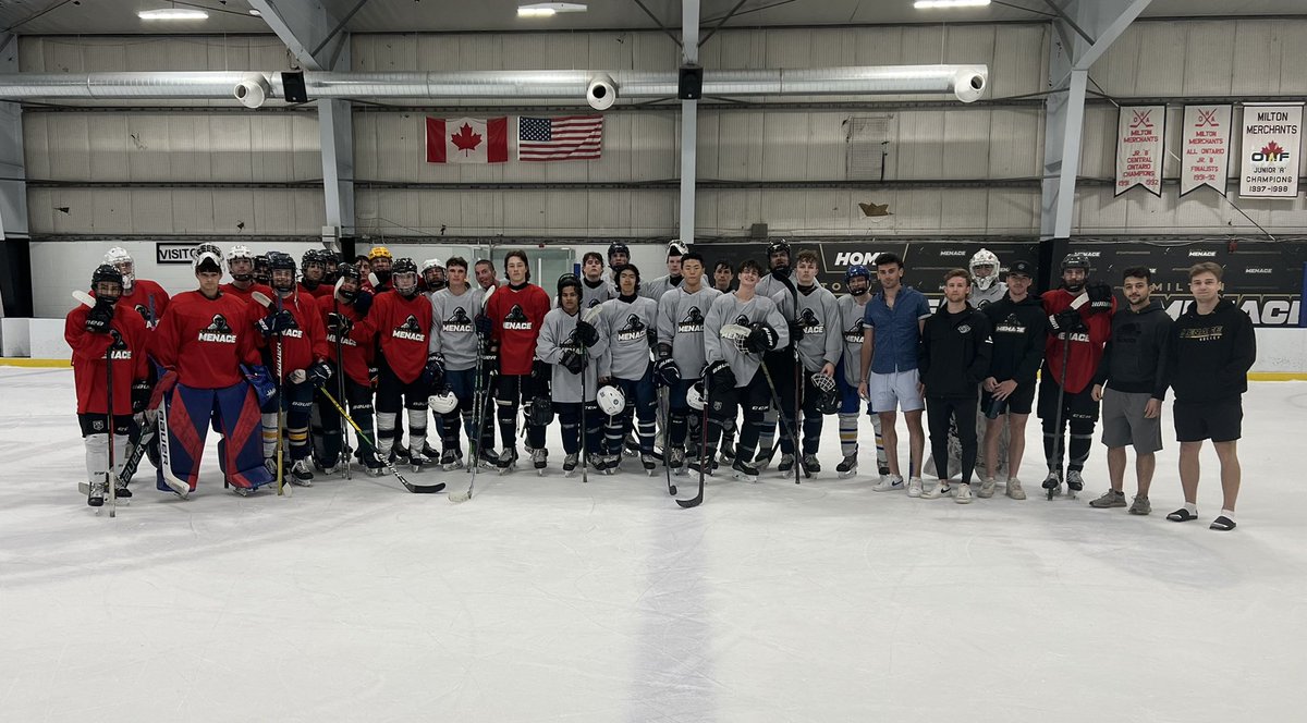 MenaceOJHL's tweet photo. That’s a wrap on the 2022 #MenaceCamp!
Thank you to everyone who came out and had a blast with us.
And congrats to Team Turpin for the 🥇 dub. https://t.co/YdwHE9IYQq