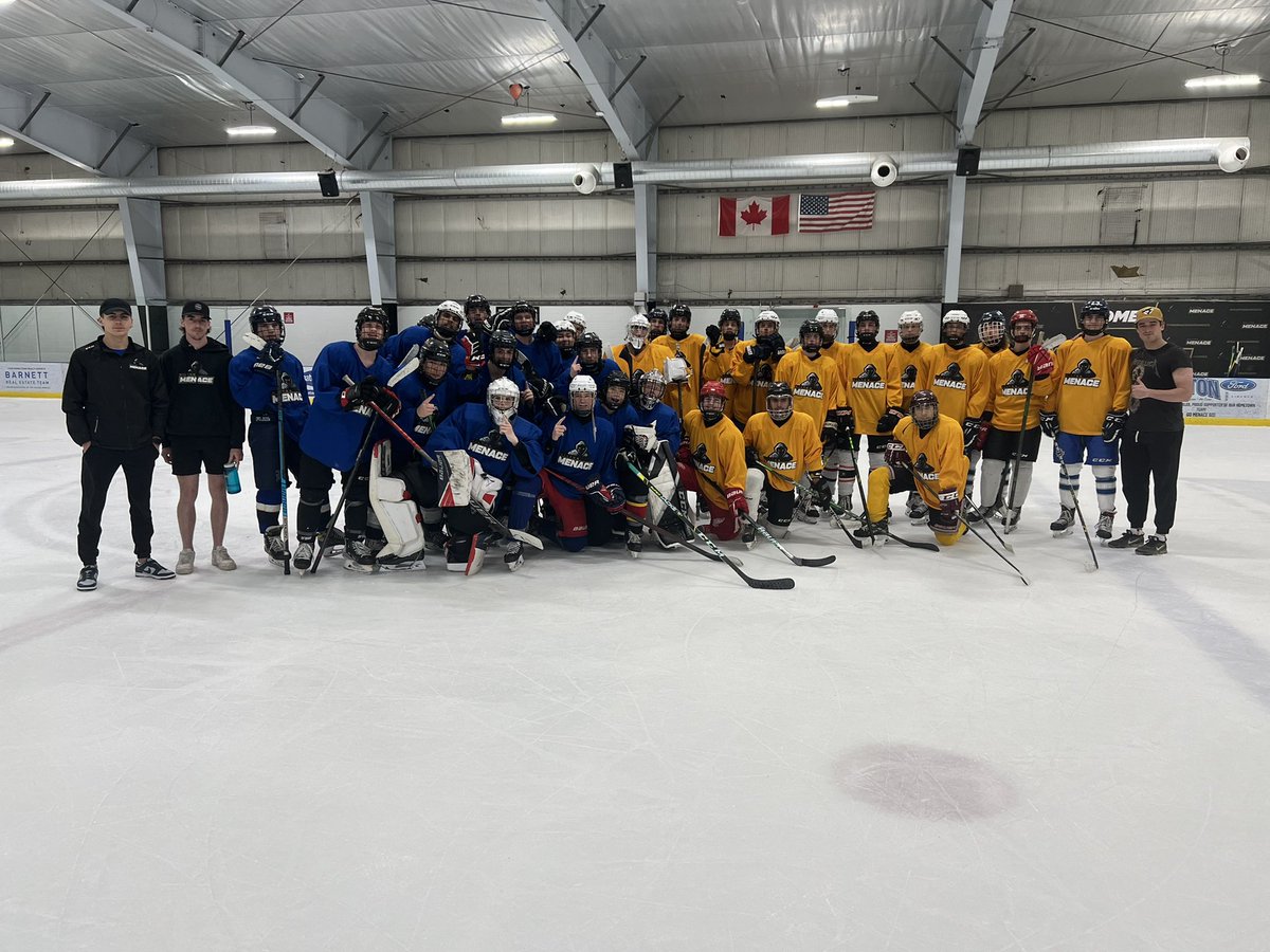 MenaceOJHL's tweet photo. That’s a wrap on the 2022 #MenaceCamp!
Thank you to everyone who came out and had a blast with us.
And congrats to Team Turpin for the 🥇 dub. https://t.co/YdwHE9IYQq