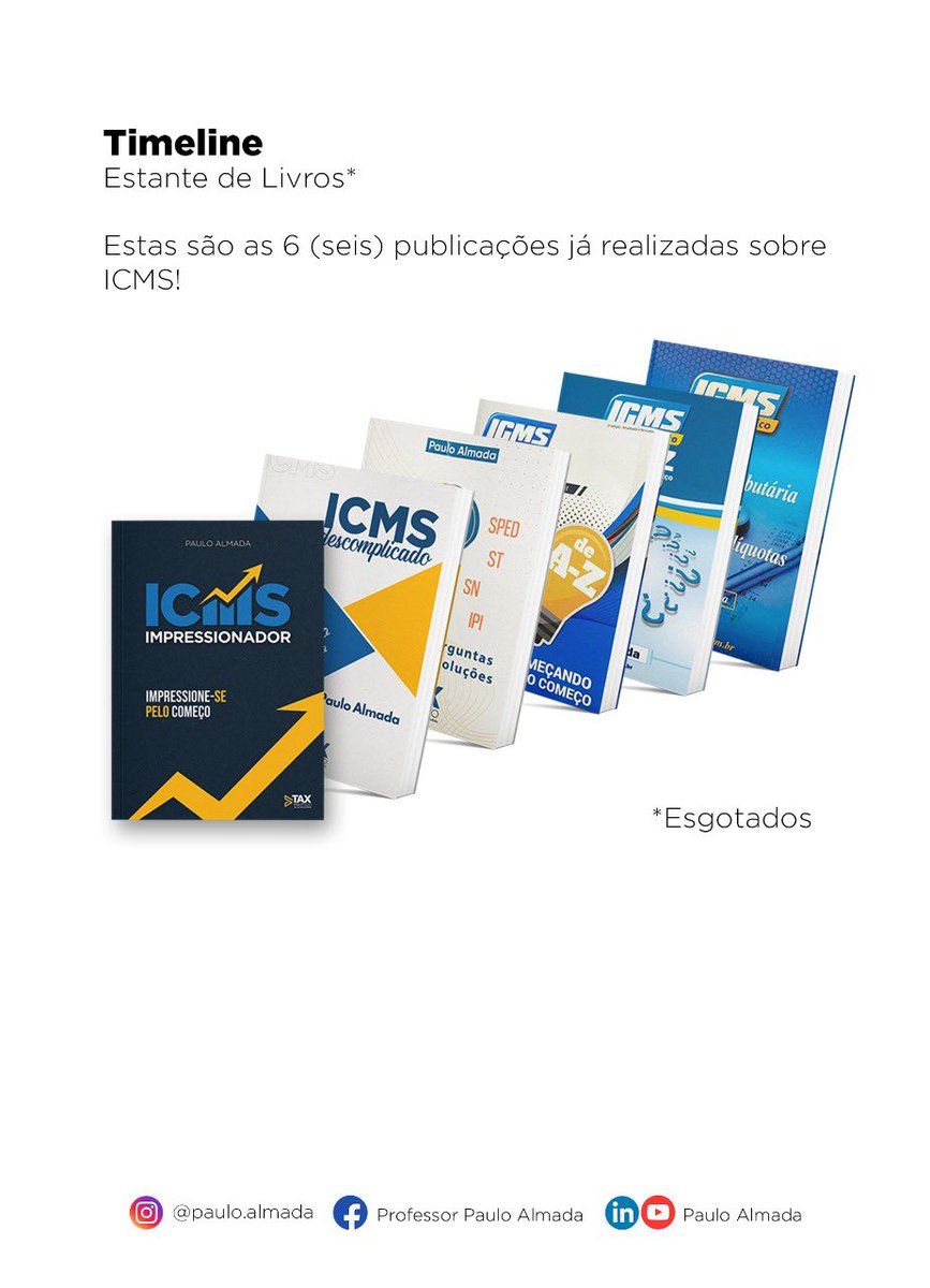 profpauloalmada's tweet photo. ICMS pro seu dia a dia profissional https://t.co/MQfkvrJiyl