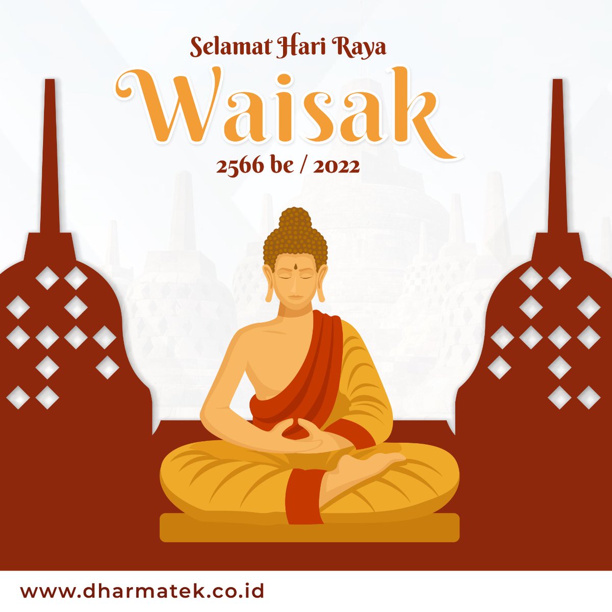 AgenMesinTextil's tweet photo. Selamat Hari Waisak 2566 BE/2022.

Sinar Ilahi dan rahmat Yang MahaKuasa menyertai kita semua. https://t.co/RjKCHq5V6f