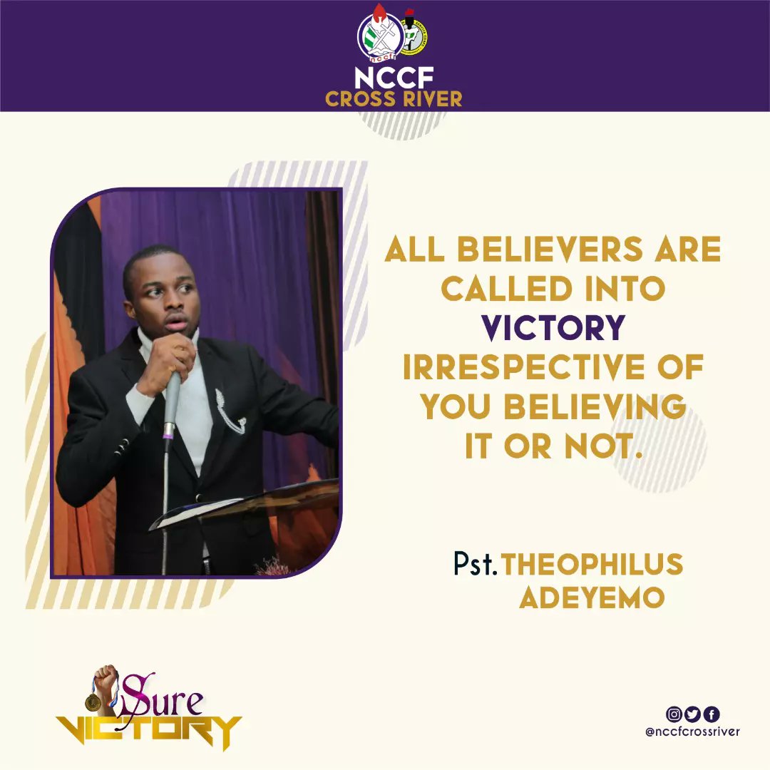 nccfcrossriver's tweet photo. Message Nuggets
Topic: Sure Victory

#NccfcrossriverStateChapter 
#Nccfnational 
#Nccfcrossriver
#JesusCorper
#ManifestingKingdom
#VictoryandPeace
#SureVictory https://t.co/b00uaYOS3d