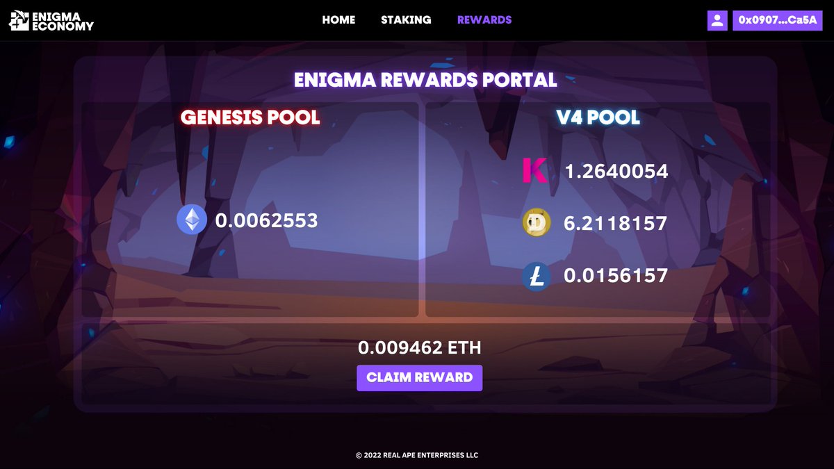EnigmaECONOMY's tweet photo. [1/7]

WEBSITE USER PROFILES 🚨

An update to the website has now been deployed:
https://t.co/n3VOpKmWJ4

After signing you will notice 4 fields: Connected Wallet Address, Discord Username, Email Address and Parent Ethereum Wallet. https://t.co/nS4LotMzPP