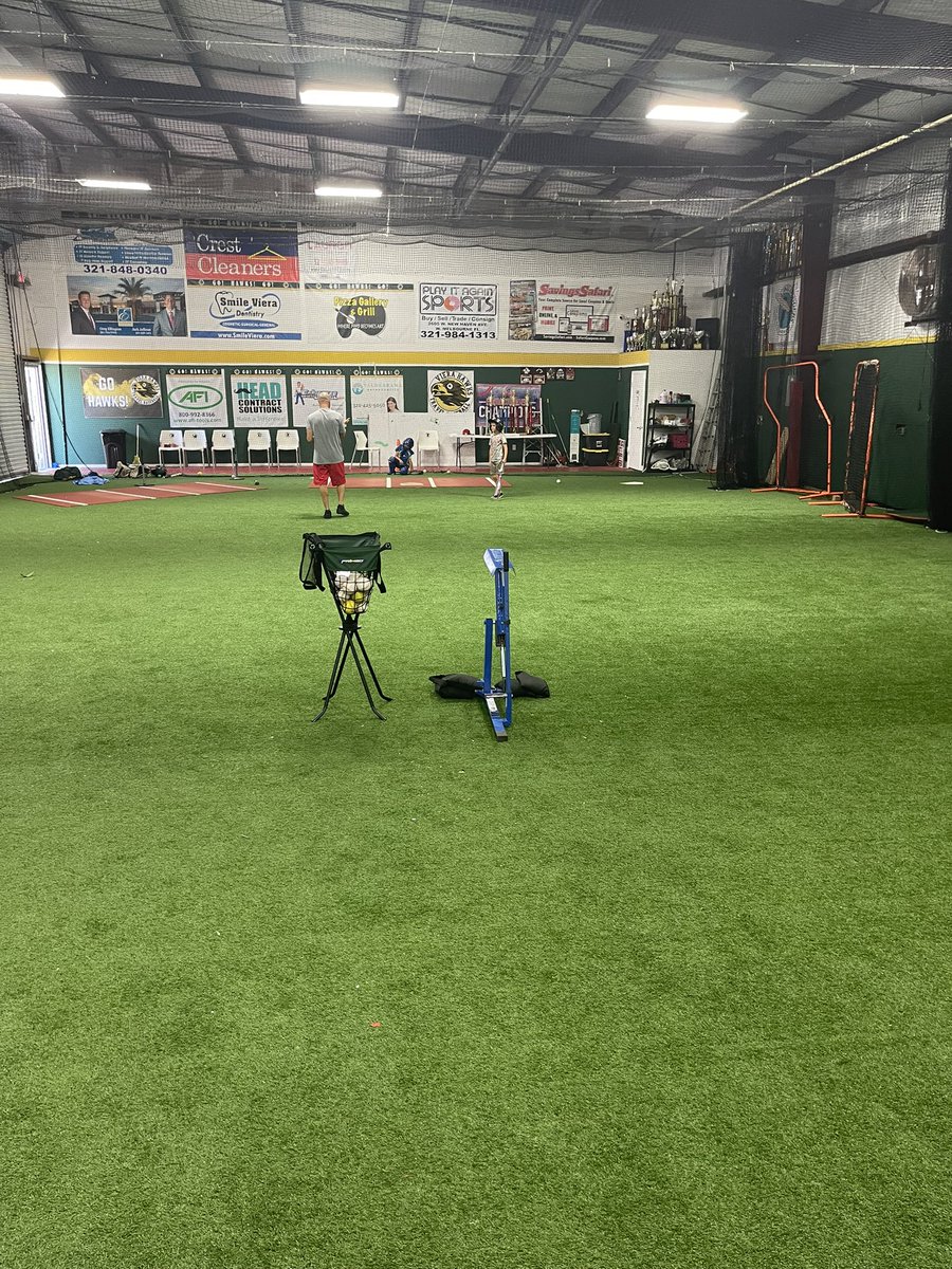 thewaycaster's tweet photo. Proud of my little buddy! He is squaring the ball up off of 50 MPH. #HawksBaseball #AlwaysBaseballSeason https://t.co/yvFpSy1e6P