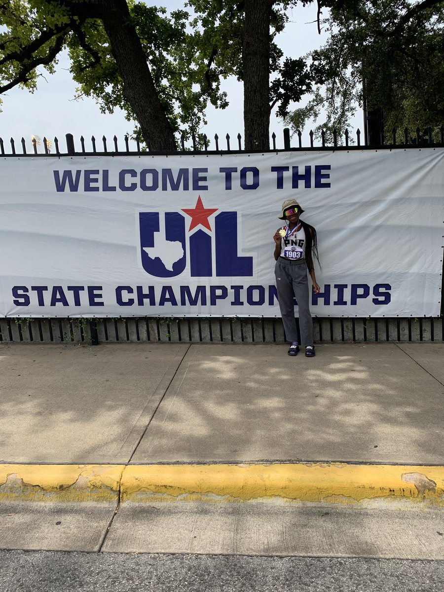 Sanariabutler's tweet photo. Long Jump STATE CHAMP:19’7.75🥇
400m RUNNER-UP:54.73🥈
Triple Jump BRONZE MEDALIST:41’1
Thank you to everyone who has support me throughout my hs career💜! Nar Nar signing out🤍Next stop NSU😈 https://t.co/5gQKa235OJ
