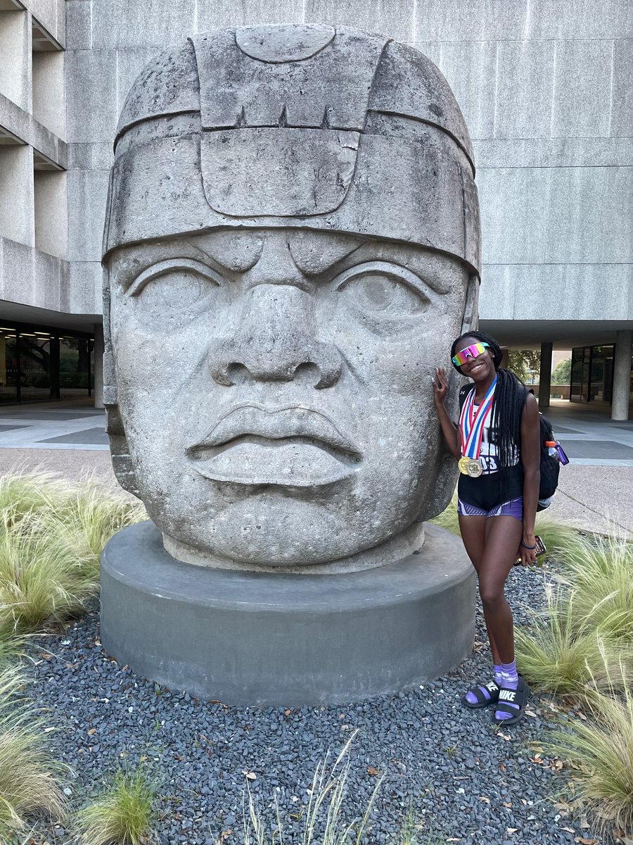 Sanariabutler's tweet photo. Long Jump STATE CHAMP:19’7.75🥇
400m RUNNER-UP:54.73🥈
Triple Jump BRONZE MEDALIST:41’1
Thank you to everyone who has support me throughout my hs career💜! Nar Nar signing out🤍Next stop NSU😈 https://t.co/5gQKa235OJ