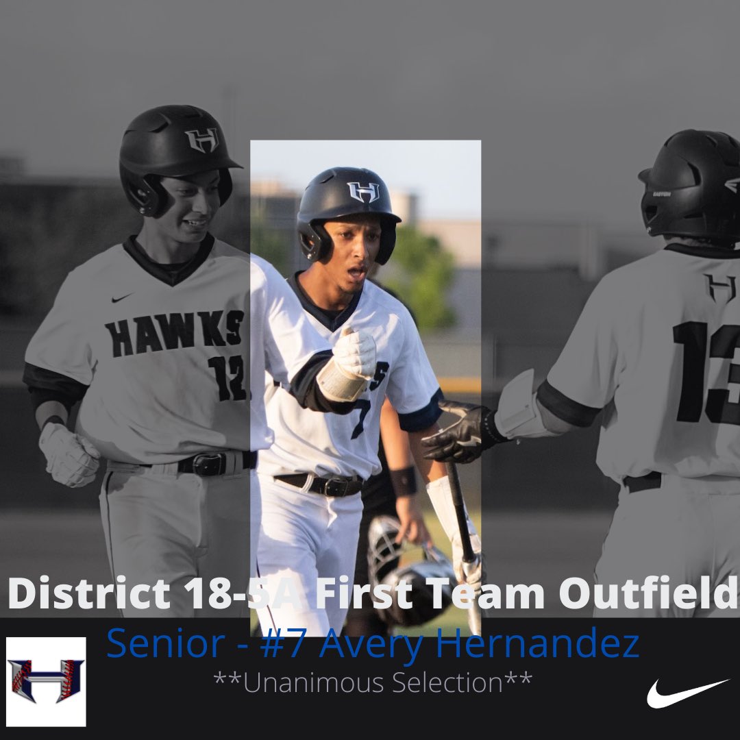 Congratulations to all of our First Team All-District players <a href="/BahlJaden/">JadenBahl</a>, Alex Jimenez, Avery Hernandez, and Michael Martinez!