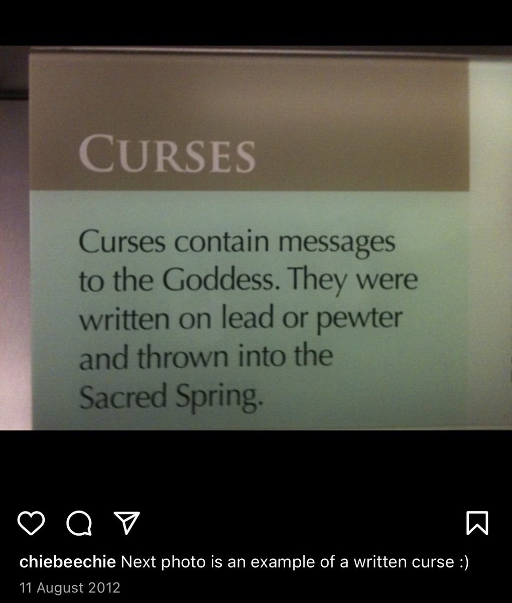 timchie22's tweet photo. @waglilingon mga Kaps and ka-stiff necks, listening to Ep. 238-Hex-cellent, reminded me of what I saw at a museum her in the Roman Baths in Bath, Somerset, England. Please see photos I grabbed from my old IG accnt: https://t.co/hhSh4LSvEI