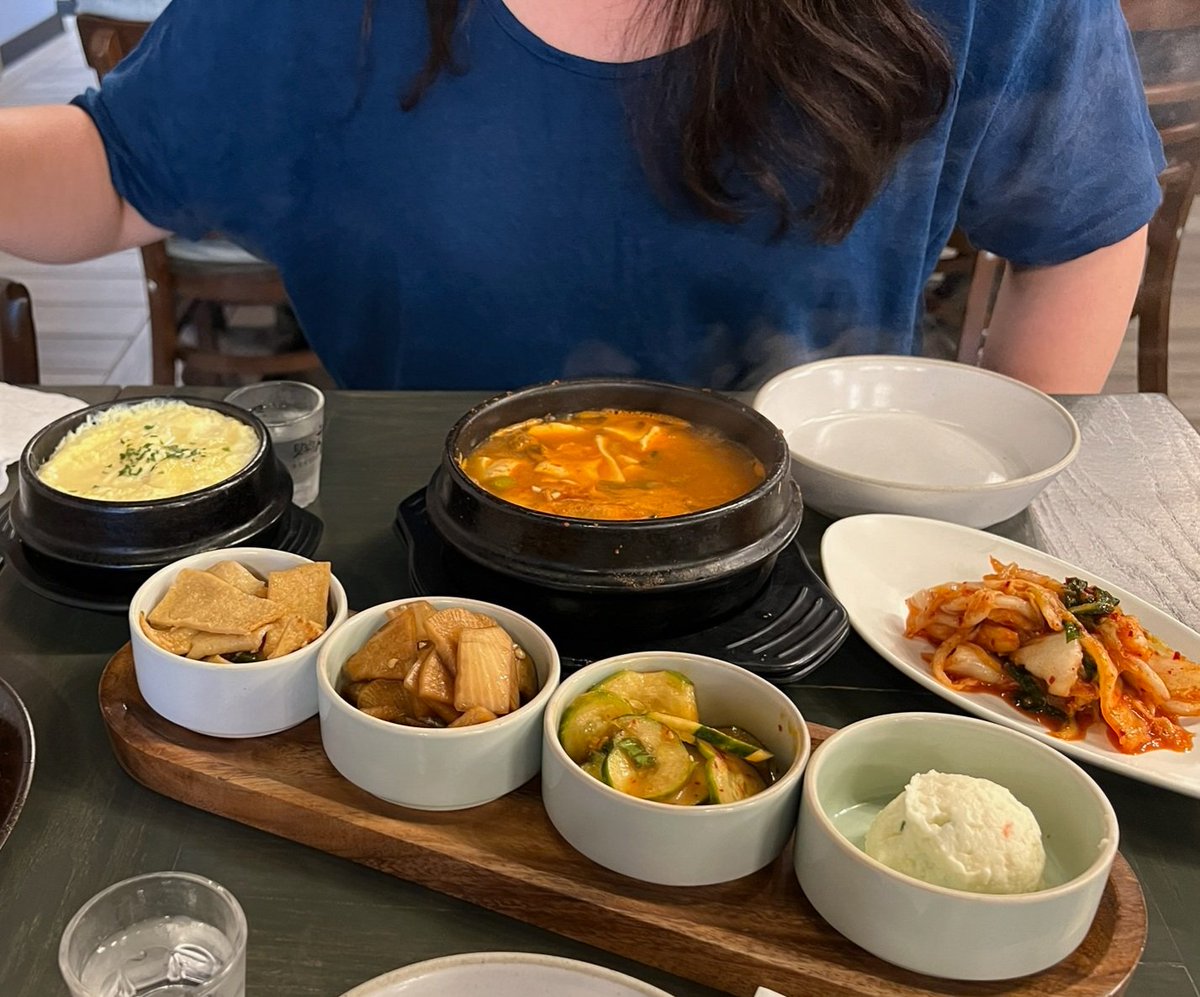 DrJChoMD's tweet photo. Had some amazing food at NOLA during #aua22 but feels good to be back in NY for some tried and true Korean food. #homesweethome https://t.co/yoV089Ow8Z