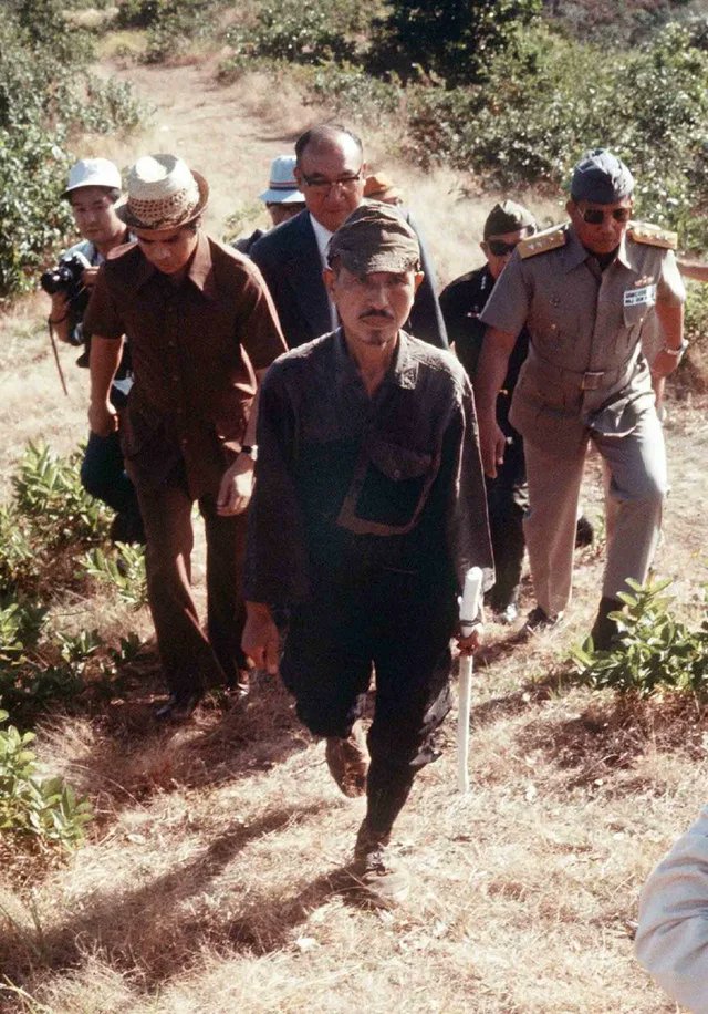historydefined's tweet photo. Hiroo Onoda, the Japanese soldier who refused to surrender until 1974, 29 years after WW2 ended. https://t.co/MSrv4MEnv7