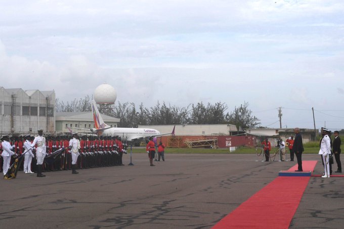 President Kovind arrives in Kingston on visit to Jamaica and Saint Vincent & Grenadines