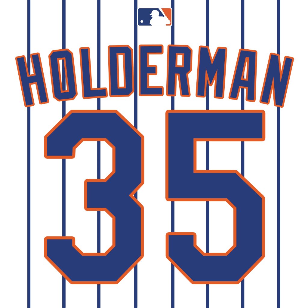 MLB Jersey Numbers on Twitter "RHP Colin Holderman (ColinHolderman