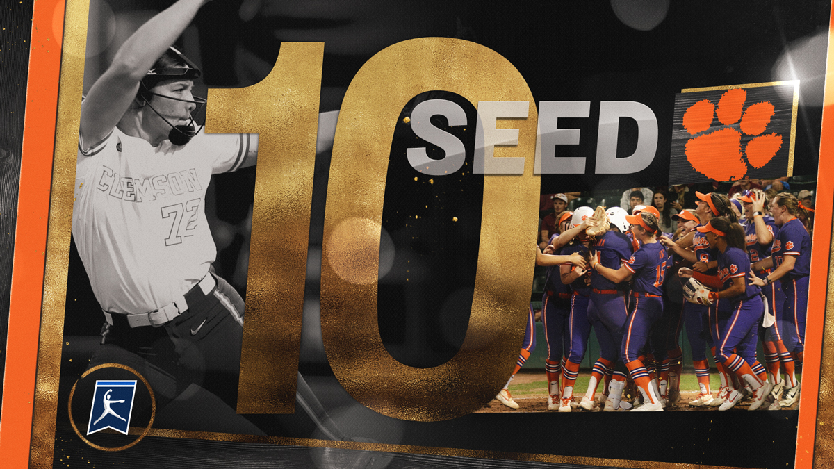 𝐍𝐨. 🔟 𝐍𝐚𝐭𝐢𝐨𝐧𝐚𝐥 𝐒𝐞𝐞𝐝
🐯 <a href="/clemsonsoftball/">Clemson Softball 🥎</a>
 
#RoadToWCWS