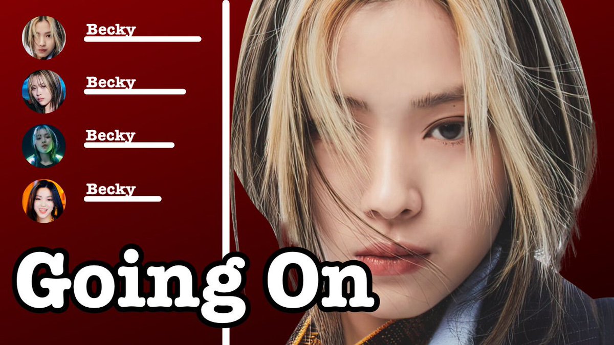 MST_EntOfficial's tweet photo. BECKY

3RD MINI ALBUM
[Going On]

‘Going On’ Part 1
🔗https://t.co/oLHa8vGvwW

🔴TITLE TRACK* COLD BLOODED

#Becky #배키
#Going_On
#MST_ENTERTAINMENT https://t.co/sNFX2jiqFj