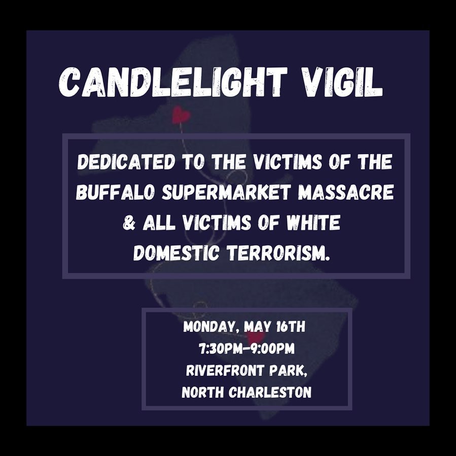 #repost blmchs Just as the world came together to support Charleston after the Mother Emanuel tragedy we stand in solidarity w/ the Black community of Buffalo during this difficult time. 
#Charlestonstrong #Buffalostrong
#StoptheHate
#SpreadtheLove
#Emmanuel9 #Buffallony 
#BLM