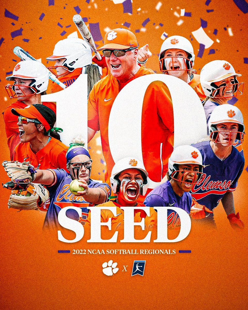 The road to 𝐎𝐊𝐂 starts at 𝐡𝐨𝐦𝐞. The Tigers will host the Clemson Regional beginning on Friday‼️‼️

#Team3 X <a href="/ClemsonTigers/">Clemson Athletics</a>