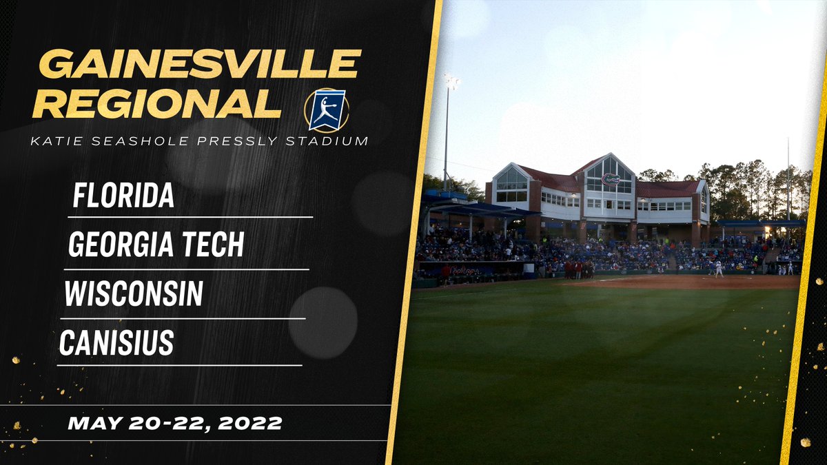 𝐆𝐚𝐢𝐧𝐞𝐬𝐯𝐢𝐥𝐥𝐞 𝐑𝐞𝐠𝐢𝐨𝐧𝐚𝐥 📅 May 20-22 (14) @GatorsSB @GaTechSoftball @BadgerSoftball @GriffsSoftball #RoadToWCWS