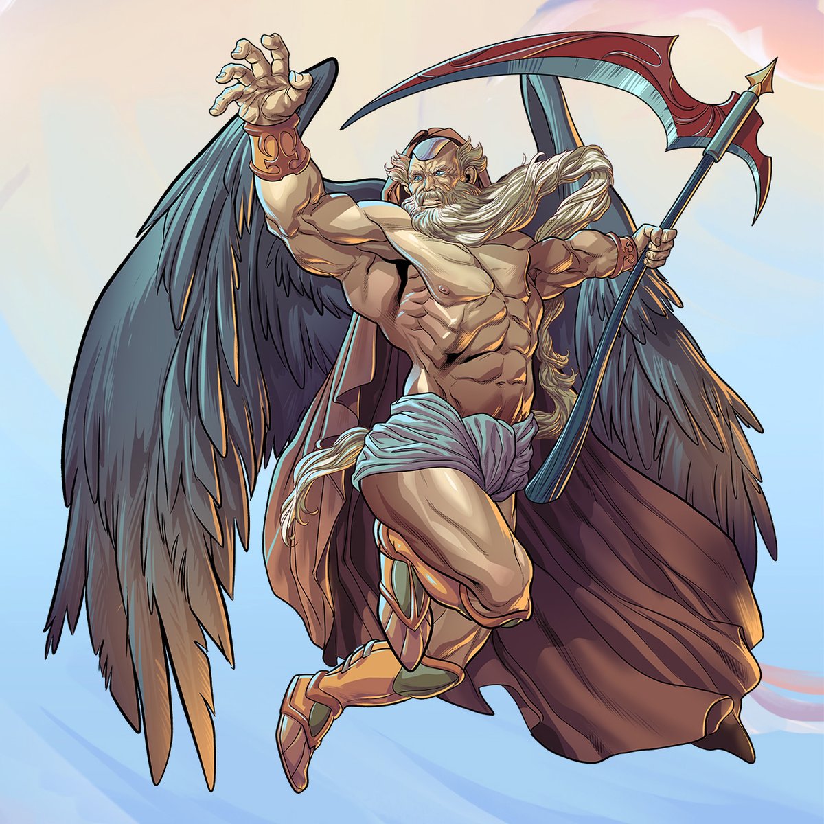 GAT_NFT's tweet photo. Cronus is giving away 3 presale spots for our early supporters ⚡️ 

To enter: 
1. Follow us. 
2. Like &amp; RT. 
3. Tag 3 friends. 

Ends in 48hrs, he's watching 🕰 https://t.co/Cw62Hyp2s2