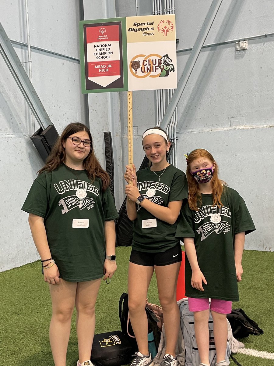 #MeadMade Moment: Representing Mead as a National Unified Champion School!