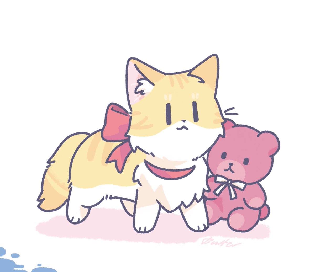ButterTh2's tweet photo. Haven’t been updating for so long! Let’s have some kittens

#MOTHER2 
#earthbound https://t.co/tW8cmkmIAj