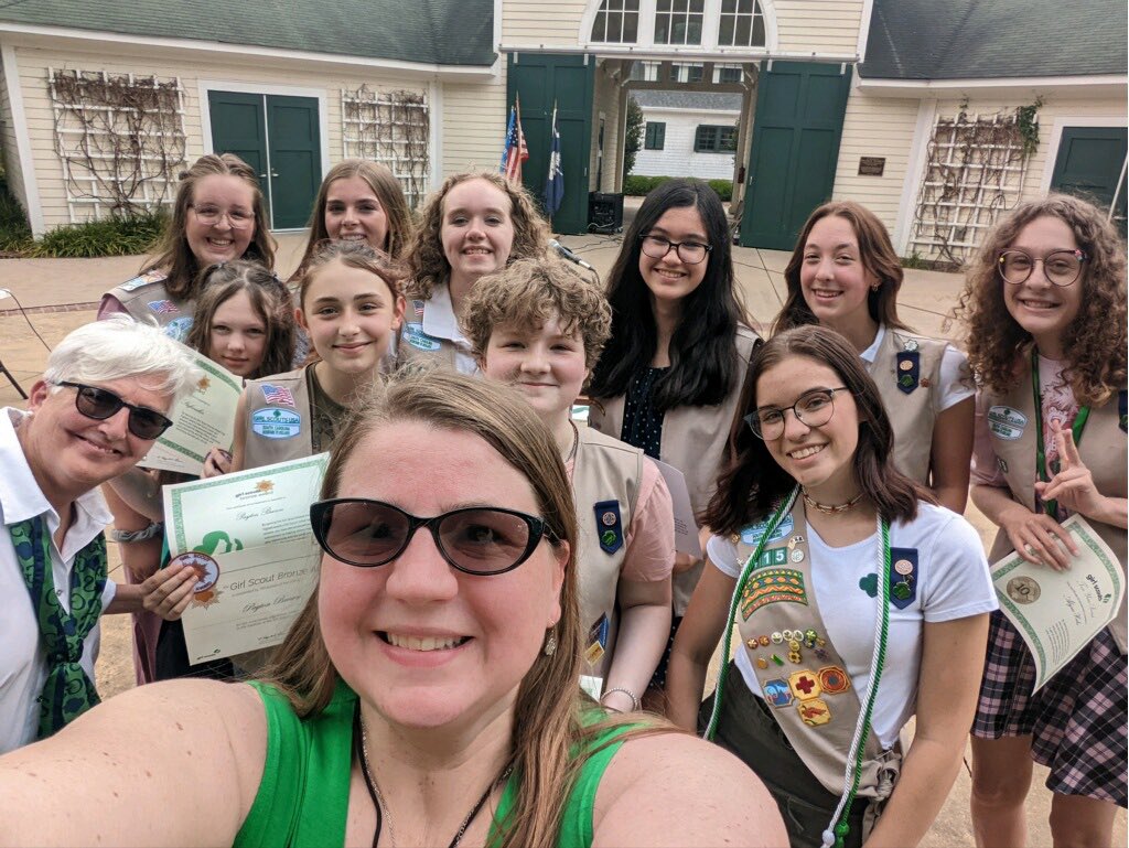 gsscmm's tweet photo. #ceogsscmm It was an honor and a privilege to attend Aiken GS SU 680 Highest Award Ceremony. I couldn’t be more proud of these girls!! https://t.co/VaUmeoUxXg