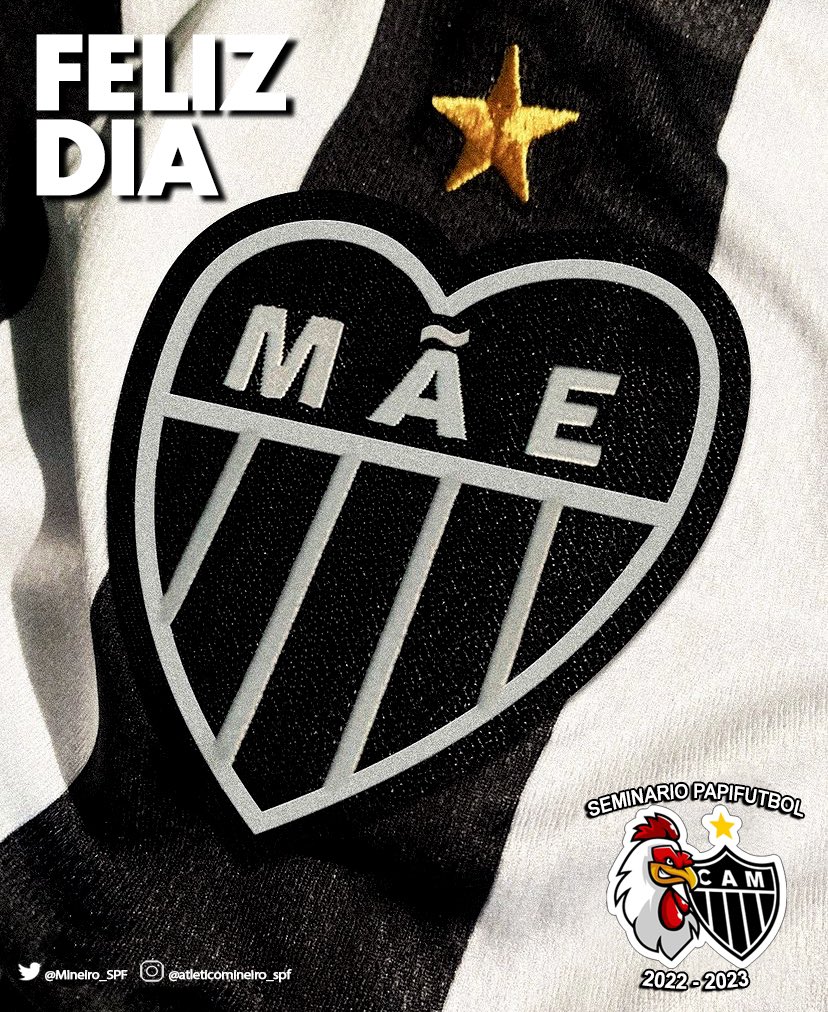 Mineiro_SPF's tweet photo. Feliz día de la madre #DiaDeLasMadres #Uruguay 🤍🖤#VamosGalo 🐔#GALOCURA #YESWECAM #GALO #Generoso #Alegre #Luchador #Ordenado #Atletico #Mineiro #papifutbol #seminario #masasadosquetriunfos https://t.co/9AsAxyfb6S