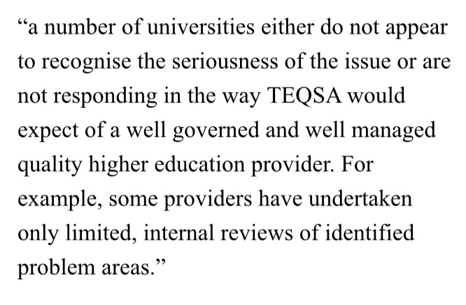 ignes fatui (@gobblerwratchet) on Twitter photo TEQSA clearly taking aim <a href="/MonashUni/">Monash University</a> here. This is what <a href="/CasualsMonash/">Monash Casuals Network</a> and <a href="/CUPUWorkers/">Casualised, Unemployed & Precarious Uni Workers AU</a> have been pushing for over the past few years. Finally we are getting somewhere on the wage-theft crisis at the uni. Lots more work to do. TEQSA clearly taking aim <a href="/MonashUni/">Monash University</a> here. This is what <a href="/CasualsMonash/">Monash Casuals Network</a> and <a href="/CUPUWorkers/">Casualised, Unemployed & Precarious Uni Workers AU</a> have been pushing for over the past few years. Finally we are getting somewhere on the wage-theft crisis at the uni. Lots more work to do.