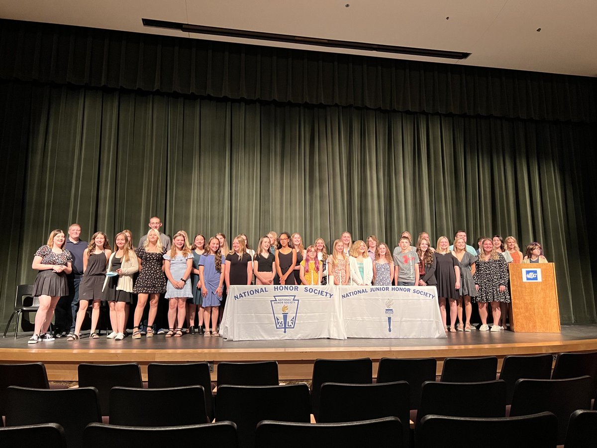 A terrific evening celebrating the newest additions to the East Central Hall of Fame, Michelle Peterson and Mary Thorvig. Shining examples to share with our National Honor Society students. #isd2580 #YourFutureOurFocus
