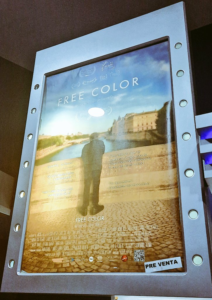 arqmarquez's tweet photo. Excepcionales venezolanos logran documentar el hecho y la intención de una vida:la de Carlos Cruz Diez,donde el color es el protagonista. 

Aplausos y Gracias a @Freecolormovie por llegar a Barinas. https://t.co/6zkDMHrBjZ