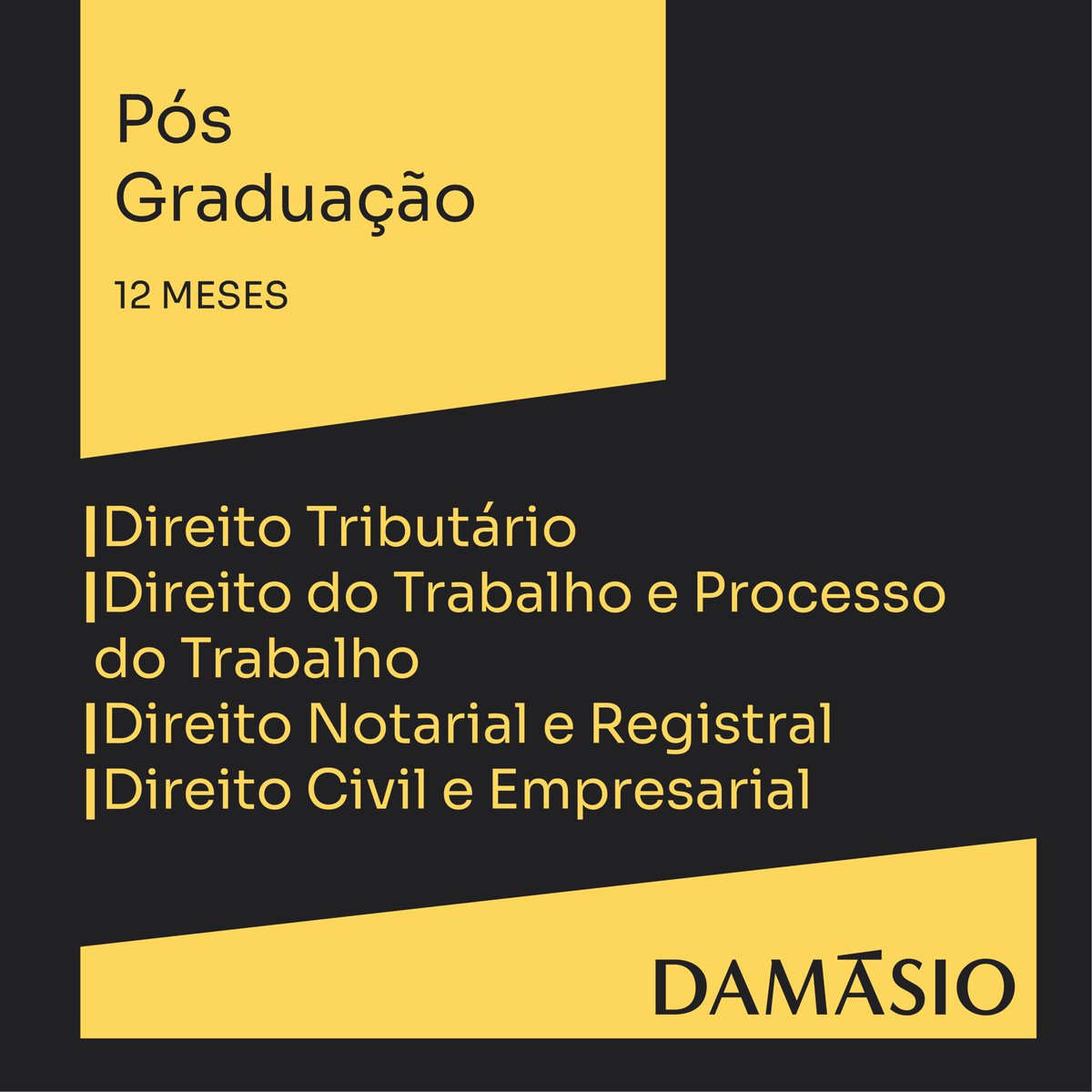 DamasioBrusque's tweet photo. INSTITUTO DAMÁSIO DE DIREITO

| 6 ou 12 meses
| 100% online

| Consulte as condições especiais e convênios DAMÁSIO BRUSQUE.
📲 (47) 3355-1511 (WhatsApp)

#damasiobrusque #concurso #direito #juridico #damasio #pos #especializacao #novatrento #guabiruba #botuvera #saojoaobatista https://t.co/ctAKMxhVcM