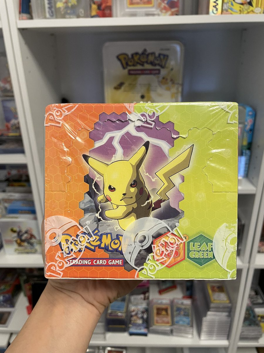 pokemon fire red leaf green booster box Pokémon EX FireRed & LeafGreen Booster Pack EN main image 1