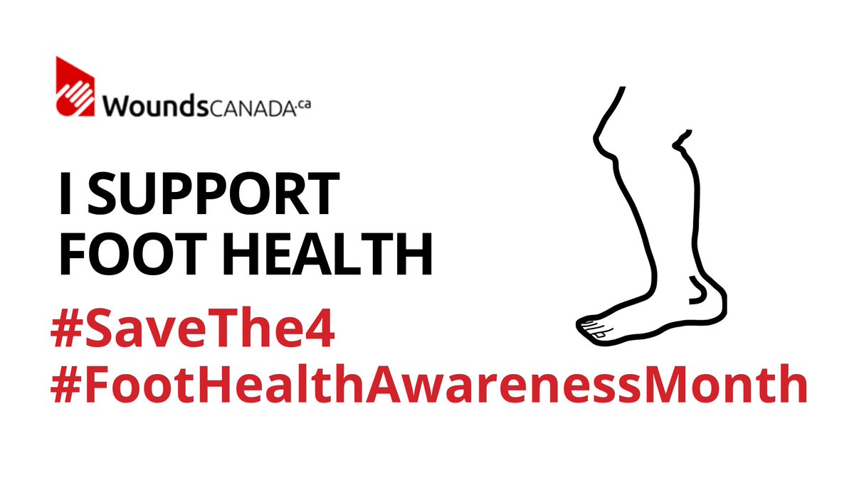 WoundsCanada's tweet photo. Time is tissue. Longer referral times = more tissue lost and #diabeticfoot #amputationrisk. Put pressure on your provincial government to #ActAgainstAmputation now. Visit https://t.co/CO0GQ3g0ex to participate in our #SaveThe4 campaign for #FootHealthAwarenessMonth. https://t.co/T21br7wZRD