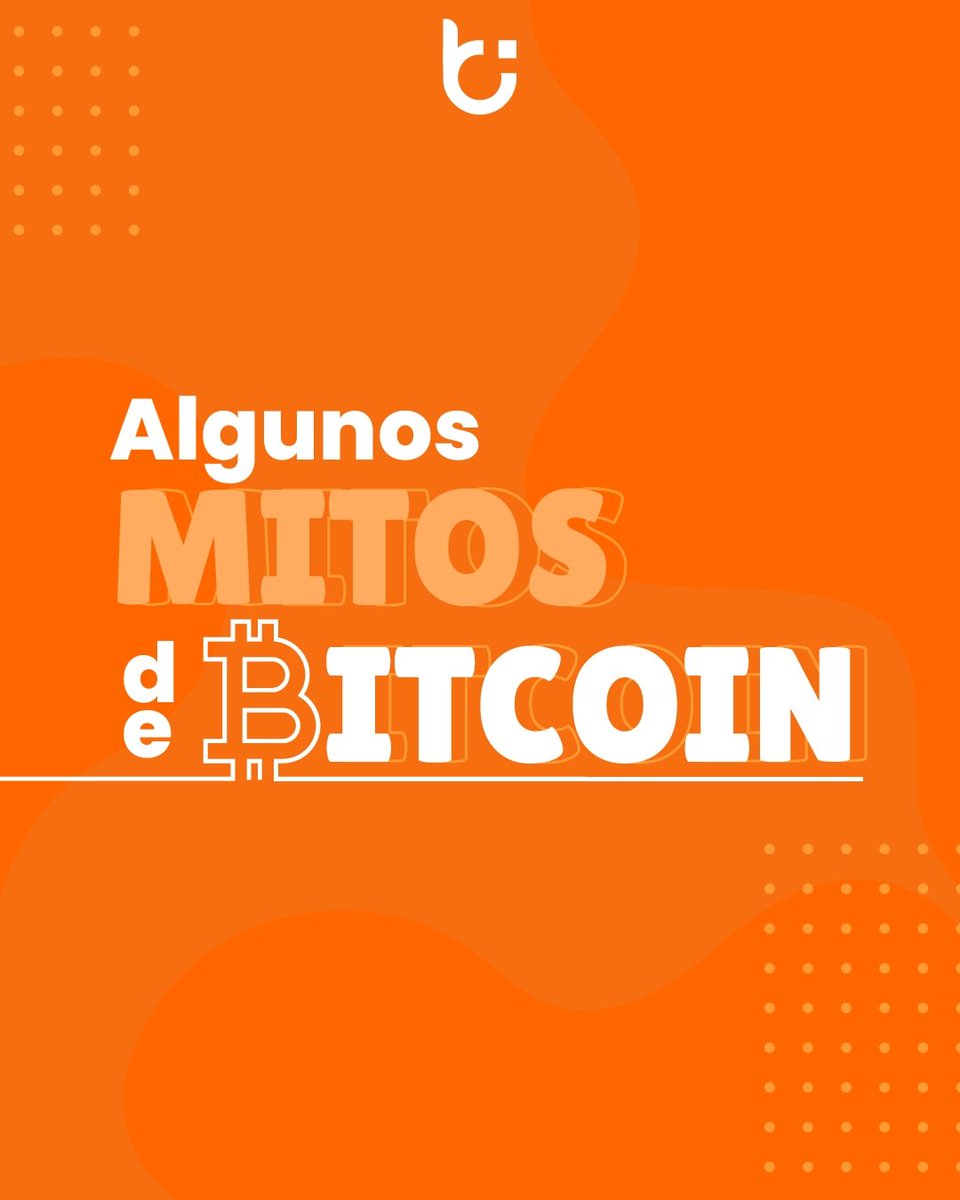 BtcexplainedCo's tweet photo. Es probable que cuando escuches el término #Bitcoin a tu mente lleguen un montón de dudas y con ellas mitos que han surgido a su alrededor. 🪙📉 En esta oportunidad, te explicamos uno de los mitos más comunes.😌🙌🏼 https://t.co/inqDYtvwTV