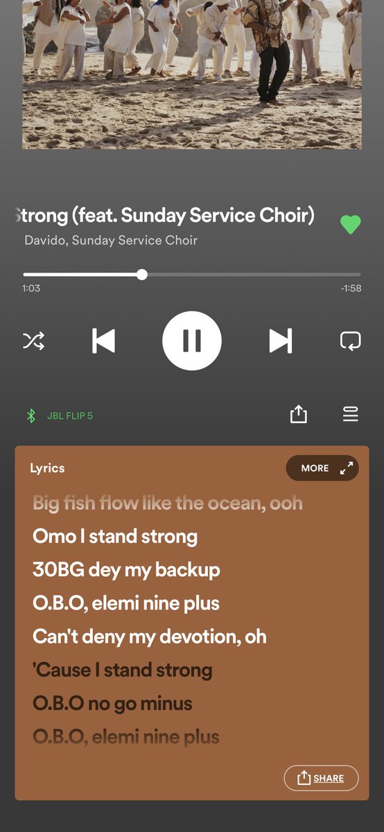 Pre420's tweet photo. Omo☘️🥀❤️😋@davido https://t.co/Ent8071BLr