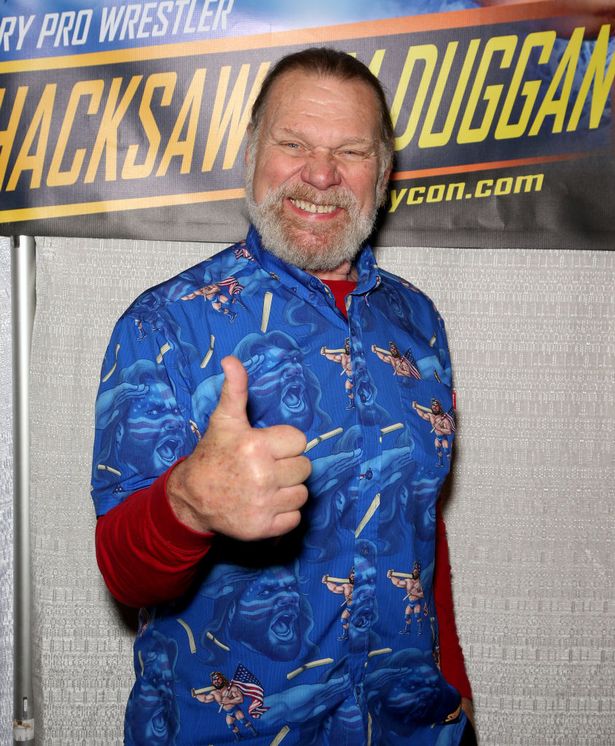 We'd like to extend our best wishes to a full recovery as wrestling Legend "Hacksaw" Jim Duggan has announced he's facing another battle with cancer. You got this, Tough Guy.👍