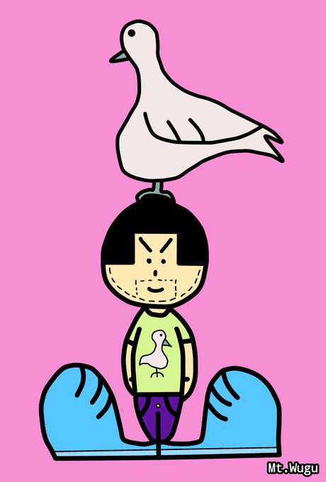 鳩のtwitterイラスト検索結果