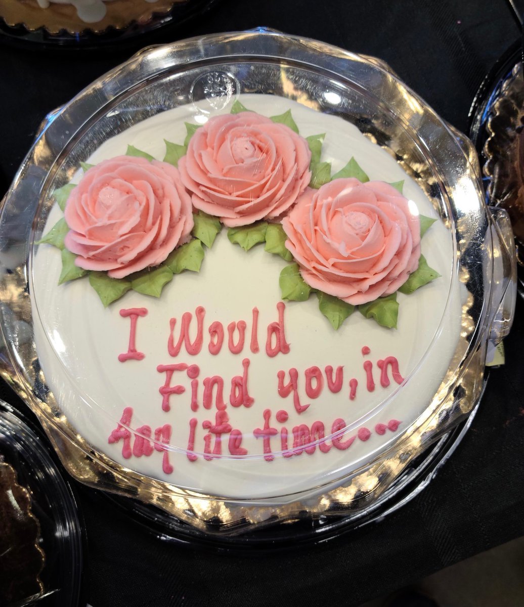 cakes with threatening auras tweet media