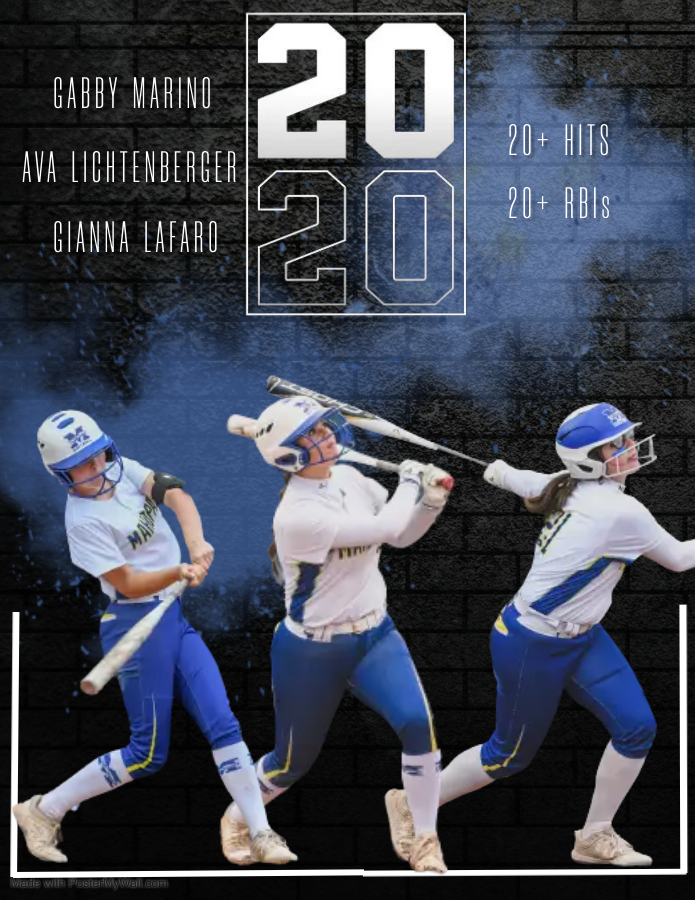 Shout out to <a href="/avlichtenberger/">ava lichtenberger</a>, <a href="/GiannaLafaro/">Gianna Lafaro 2024</a> &amp; <a href="/gabbymarino04/">gabby marino</a> who ended the regular season with over 20 hits and 20 RBIs each! 😤😮‍💨 Way to work ladies! <a href="/Mahopac_AD/">Mahopac Athletics</a>