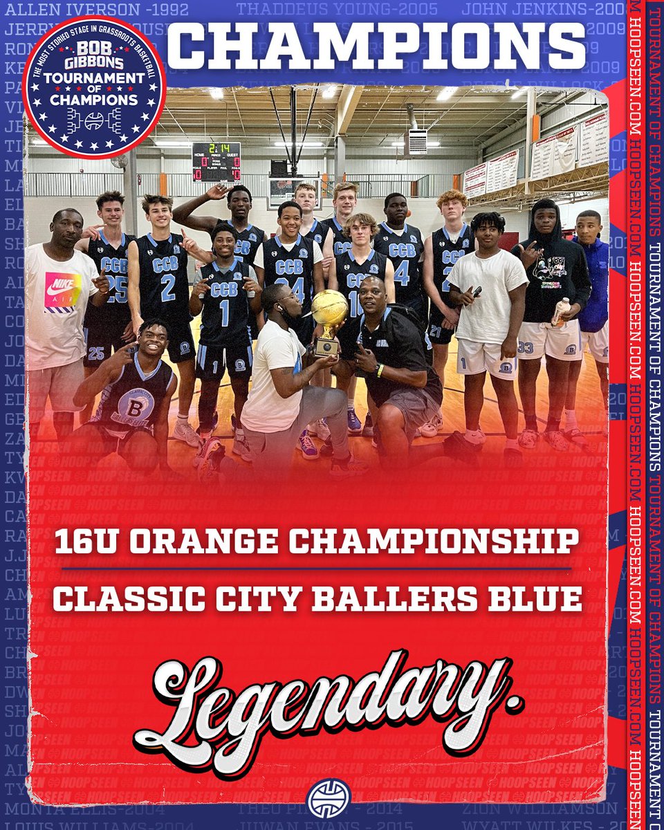 Classic City Ballers Blue was the first team to claim gold at the 2022 Bob Gibbons Tournament of Champions. Read how it all went down below. 

STORY: hoopseen.com/news/event/202…