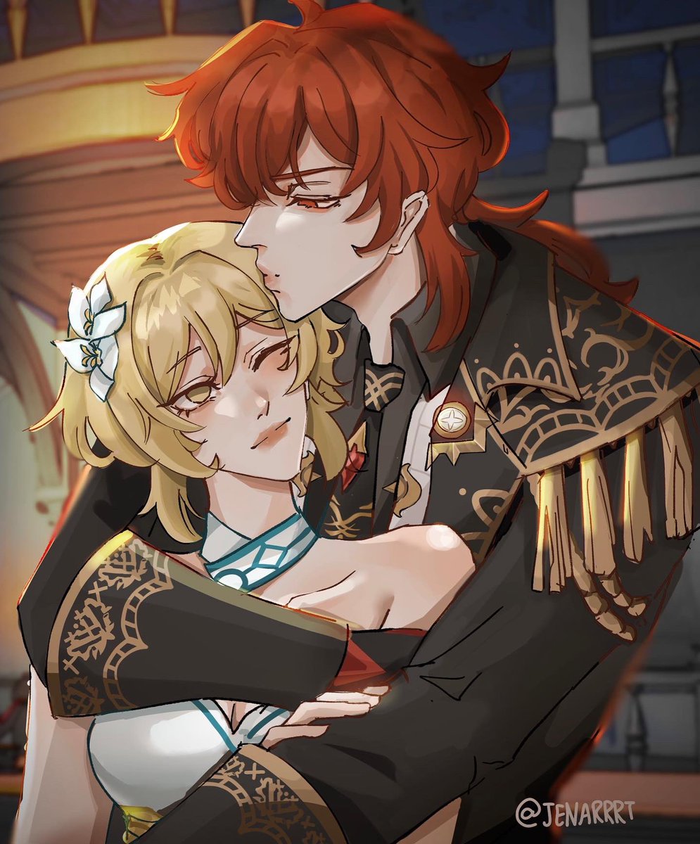JeyJey13508722's tweet photo. diluc and lumine :> #Diluc #Lumine #GenshinImpact #genshintwt #dilucxlumine https://t.co/6lrf4UYZx0