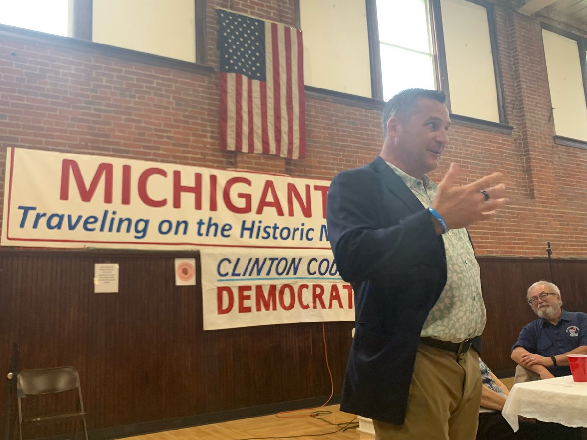 gomcdermott's tweet photo. Thank you Clinton County! Finished up a busy weekend campaigning at the annual Kennedy Dinner in Michigantown and spoke in front of an enthusiastic crowd! @tommcdermottjr #INDems #BeatingToddYoungOneStopataTime https://t.co/XAkBE4t9GY