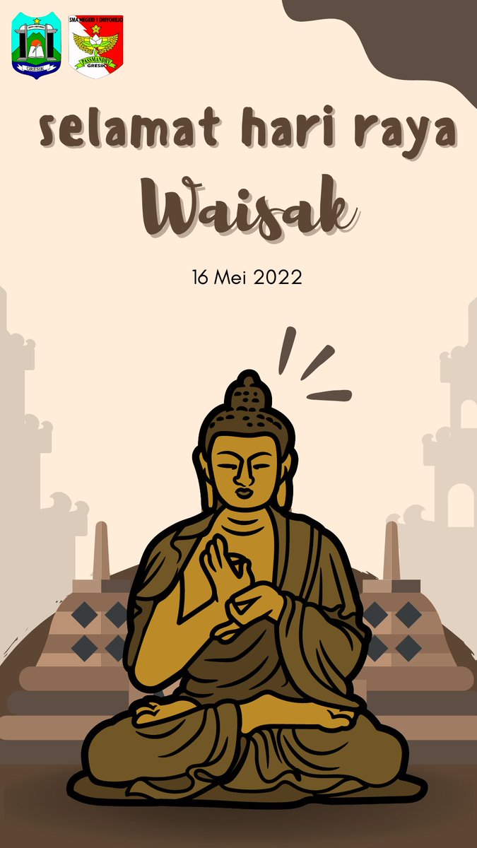 passmandryku's tweet photo. Selamat Hari Raya Tri Suci Waisak
Semoga hari-harimu penuh kebahagiaan, kebaikan dan kedamaian. Sumber kebahagian dan penderitaan sesungguhnya ada dalam diri kita sendiri. https://t.co/iv2fskPJkt